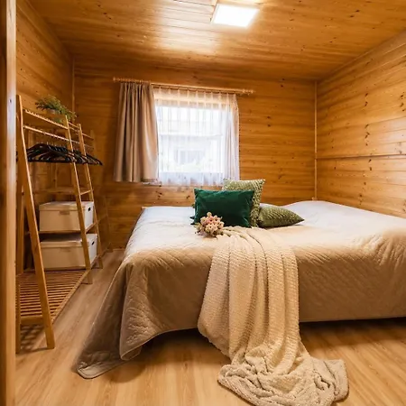 Luxusní Wellness Srub Orlík Сasa de vacaciones