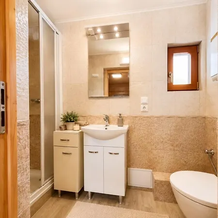 Luxusní Wellness Srub Orlík Сasa de vacaciones *