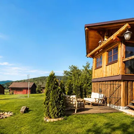 Luxusní Wellness Srub Orlík Сasa de vacaciones Milesov (Pribram)
